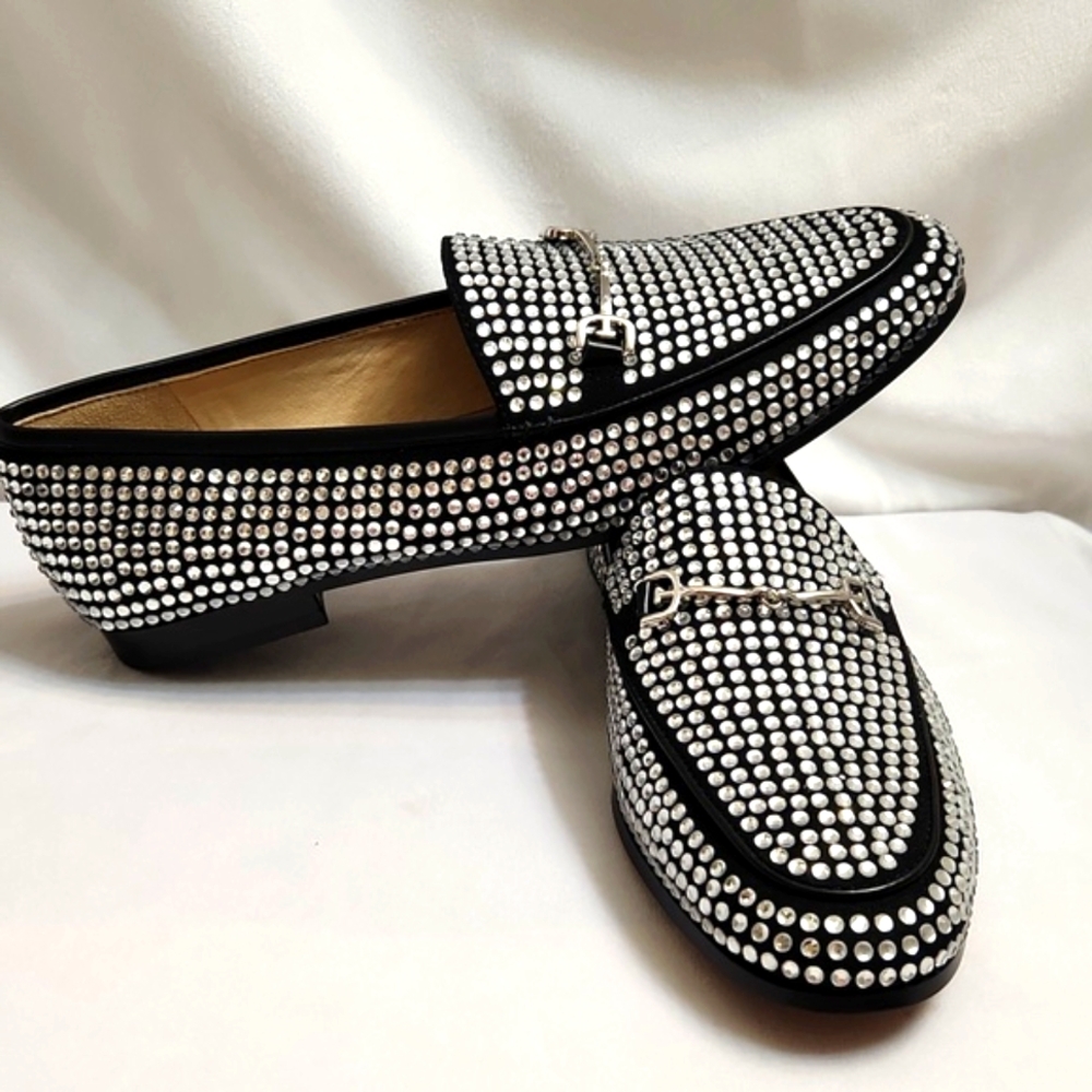 Sam Edelman Loraine Glitz Loafers (W Size 7.5) - Picture 4 of 15